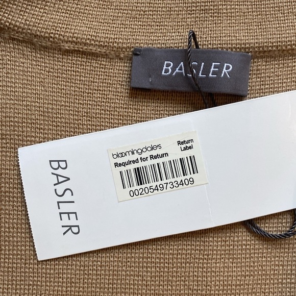 Basler 100% Virgin Wool Long Open Cardigan Sweater Size 42 EUR/ 10 US - Picture 6 of 14